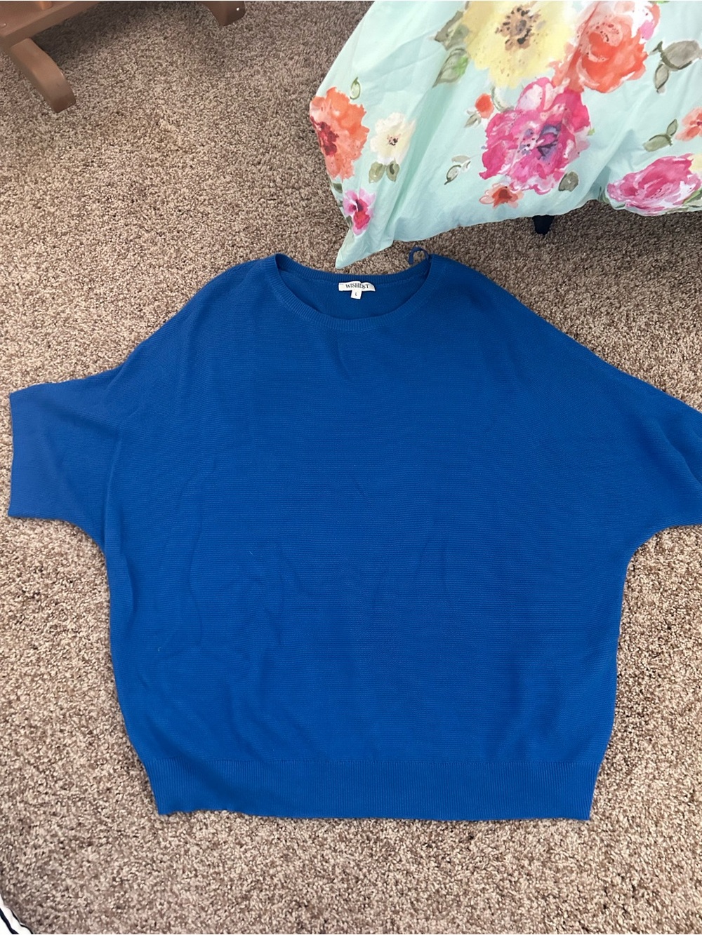Royal Blue Crewneck Sweater